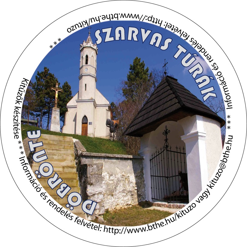 Szarvas túrák kitűző